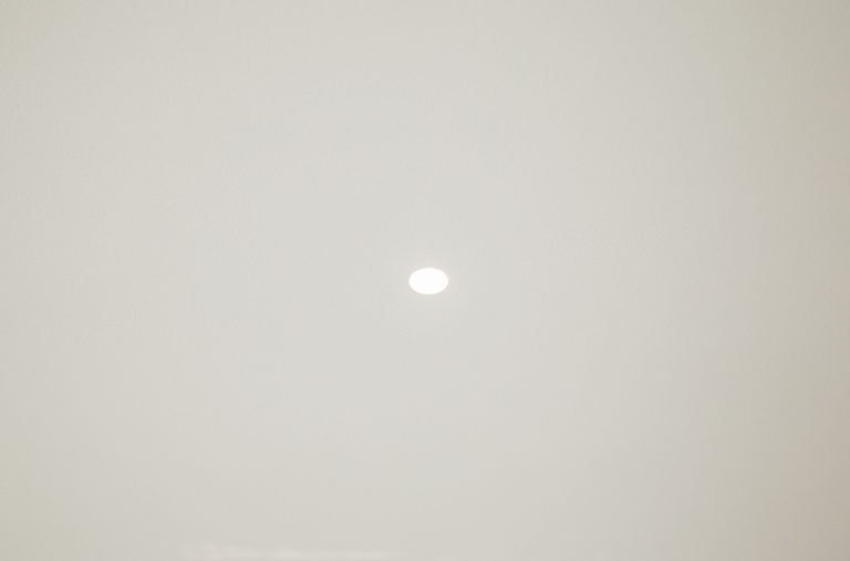Kitchen ceiling lights close up 1