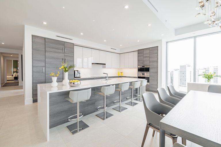 Kitchen lights on 2